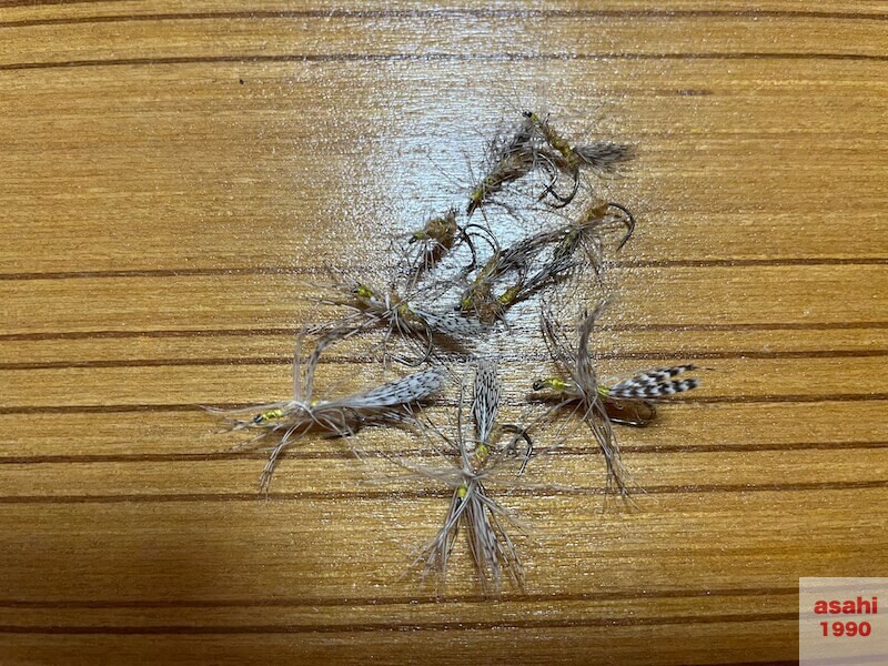 毛鉤 逆さ毛鉤