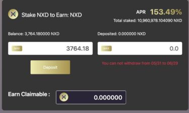 仮想通貨初心者向け！NexFiでNXDをステーキングする方法を紹介