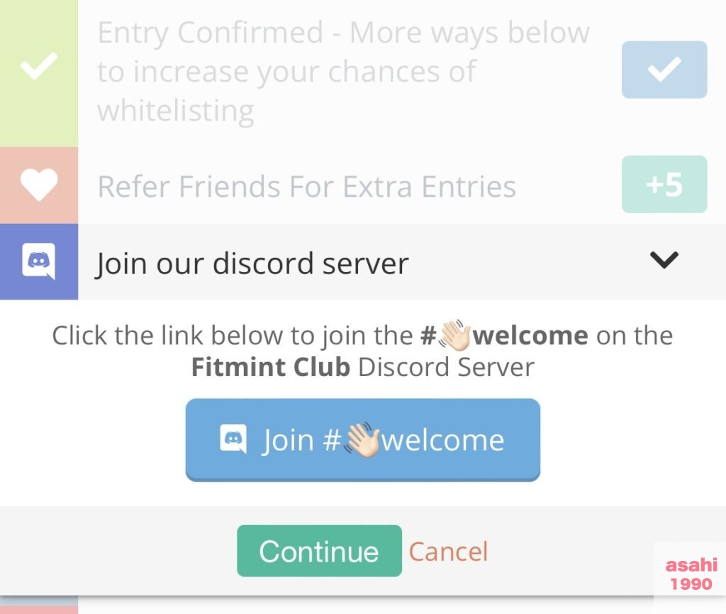 Fitmint アプリ waitlist