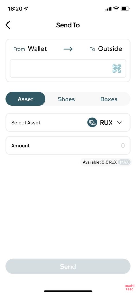 RunBlox 現金化 送金 日本円 RUX