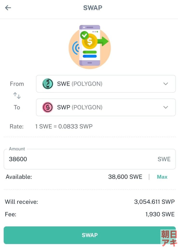 Stepwatch 仮想通貨 M2E 初心者 BTC