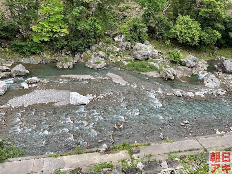 神流川　鮎釣り