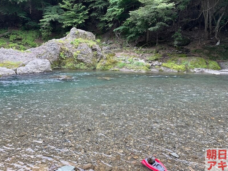 神流川　鮎釣り