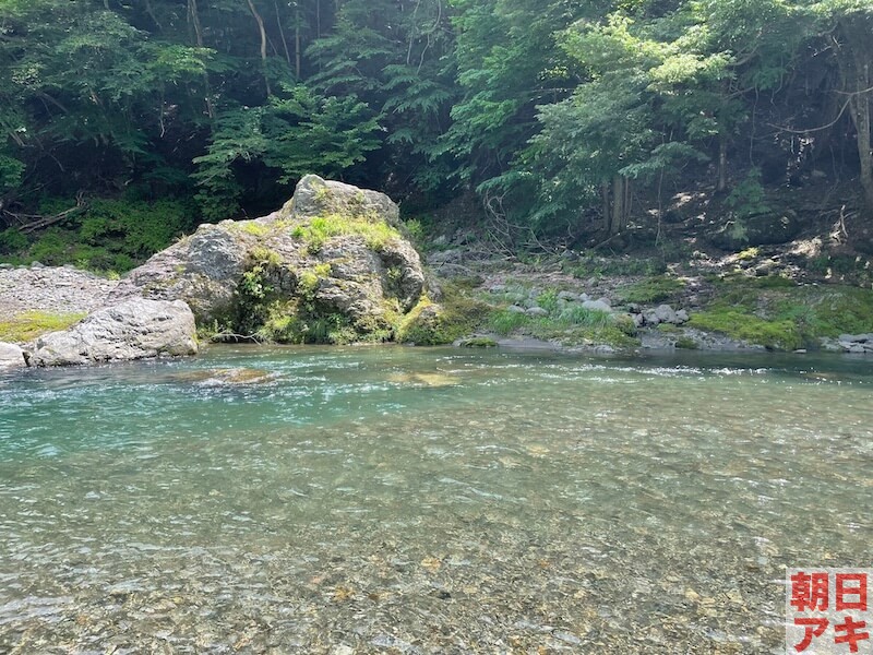 神流川　鮎釣り