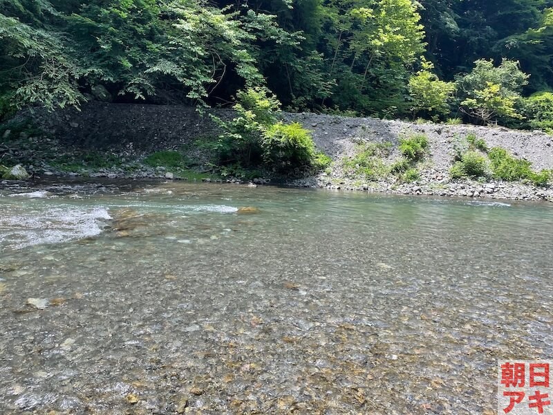 鮎釣り　渓流釣り 神流川