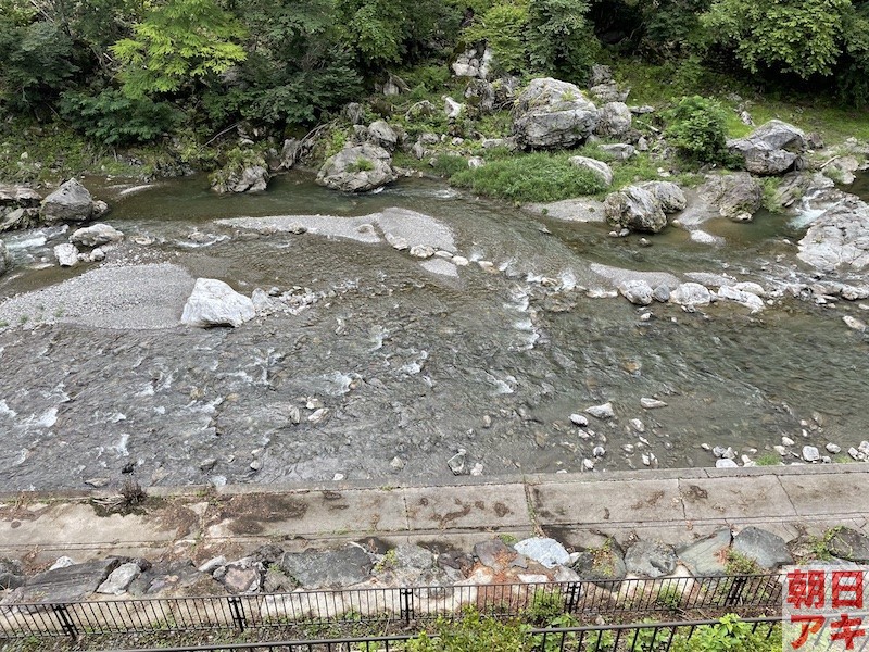 神流川　鮎釣り