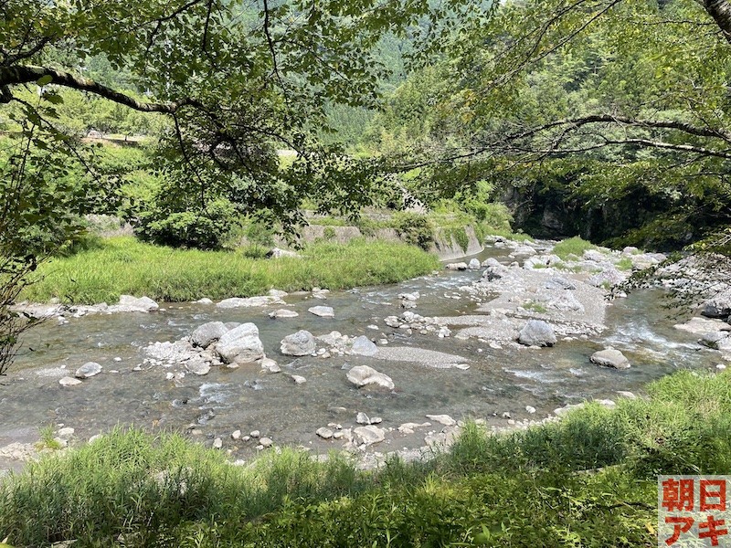 鮎釣り 神流川