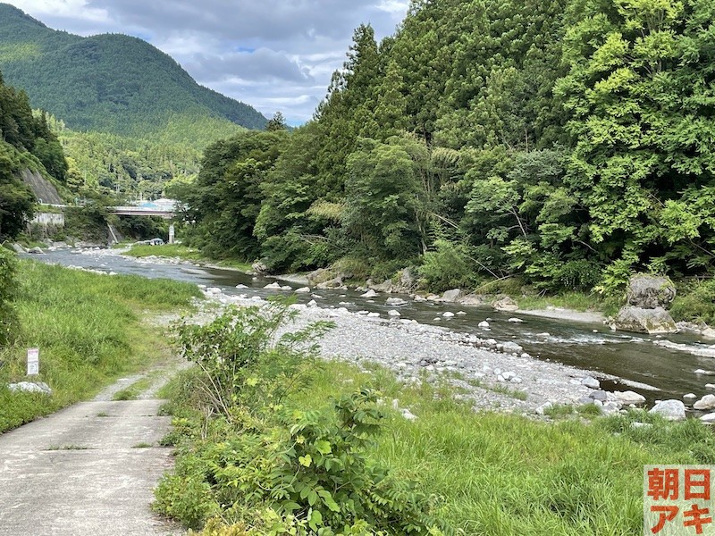 神流川 鮎釣り