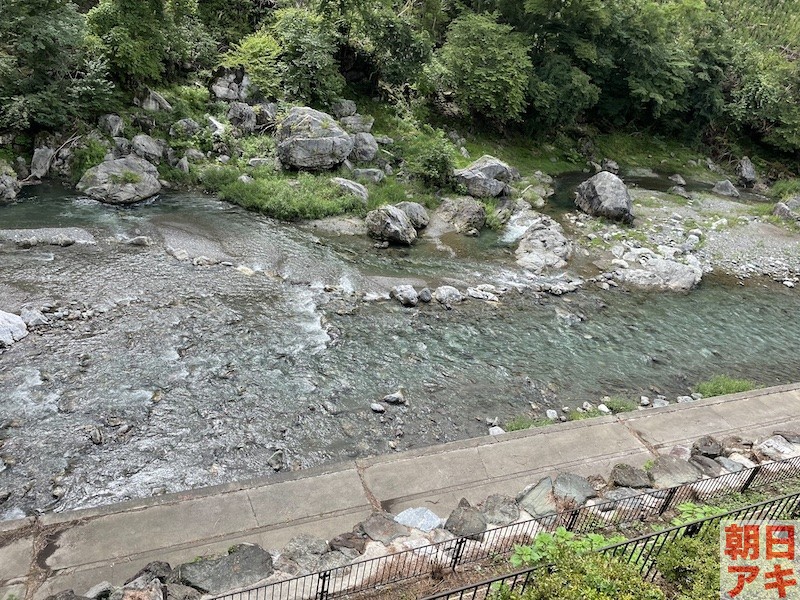 神流川　鮎釣り