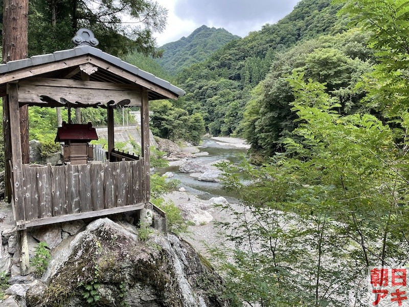 神流川　鮎釣り