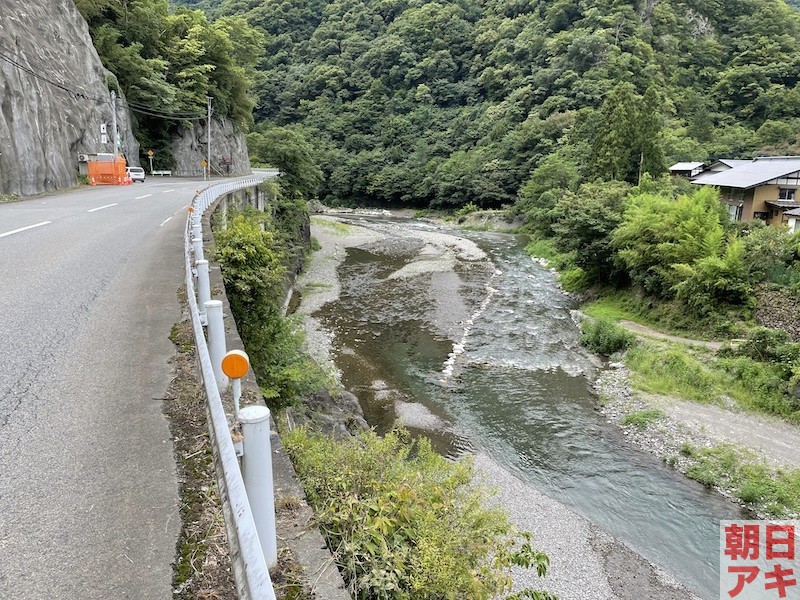 神流川　鮎釣り