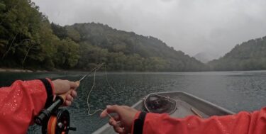 菅沼の釣り：最悪コンディションのボート釣り