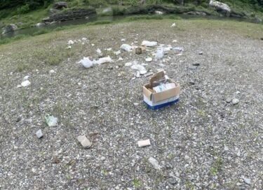神流川の鮎釣り：思ったより釣れず…